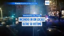 Macedonia del Nord: incendio in una discoteca, decine di morti e almeno cento feriti