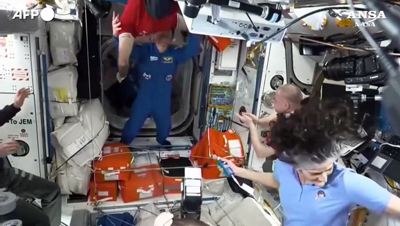 Fine dell'odissea per i 2 astronauti bloccati sulla Iss da 9 mesi