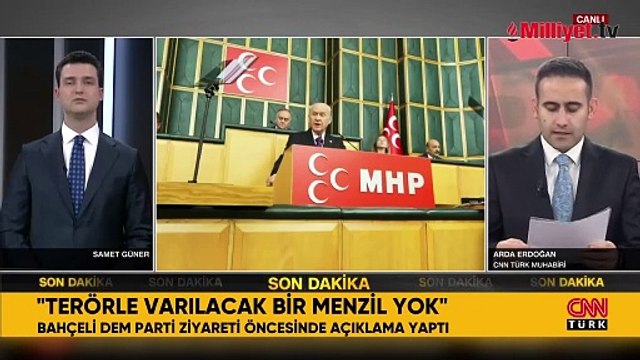 Son dakika... MHP lideri Bahçeli: Terörle varılacak bir menzil yok
