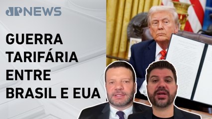 Senado discutirá projeto que autoriza retaliação contra EUA; Acacio e Jesualdo comentam