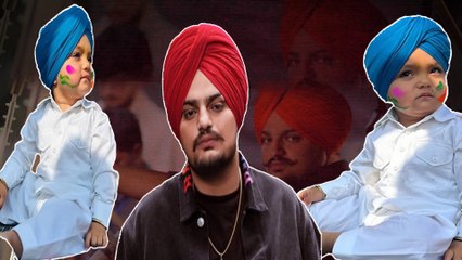 Sidhu Moose Wala के छोटे भाई Shubhdeep की होली की Photos Viral, नीली पगड़ी में होने लगी हर जगह तारीफ