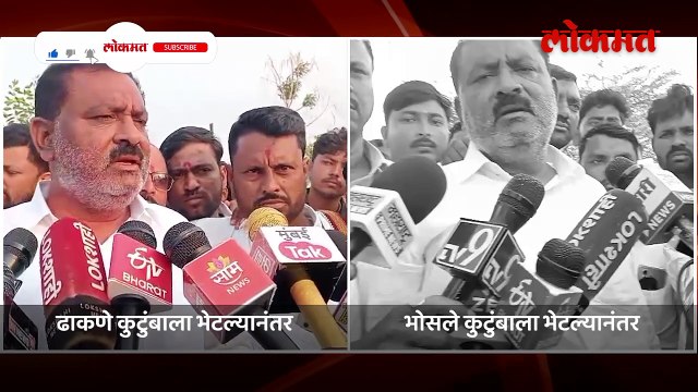सुरेश धस आधी ढाकणेच्या नंतर खोक्याच्या घरी, काय म्हणाले