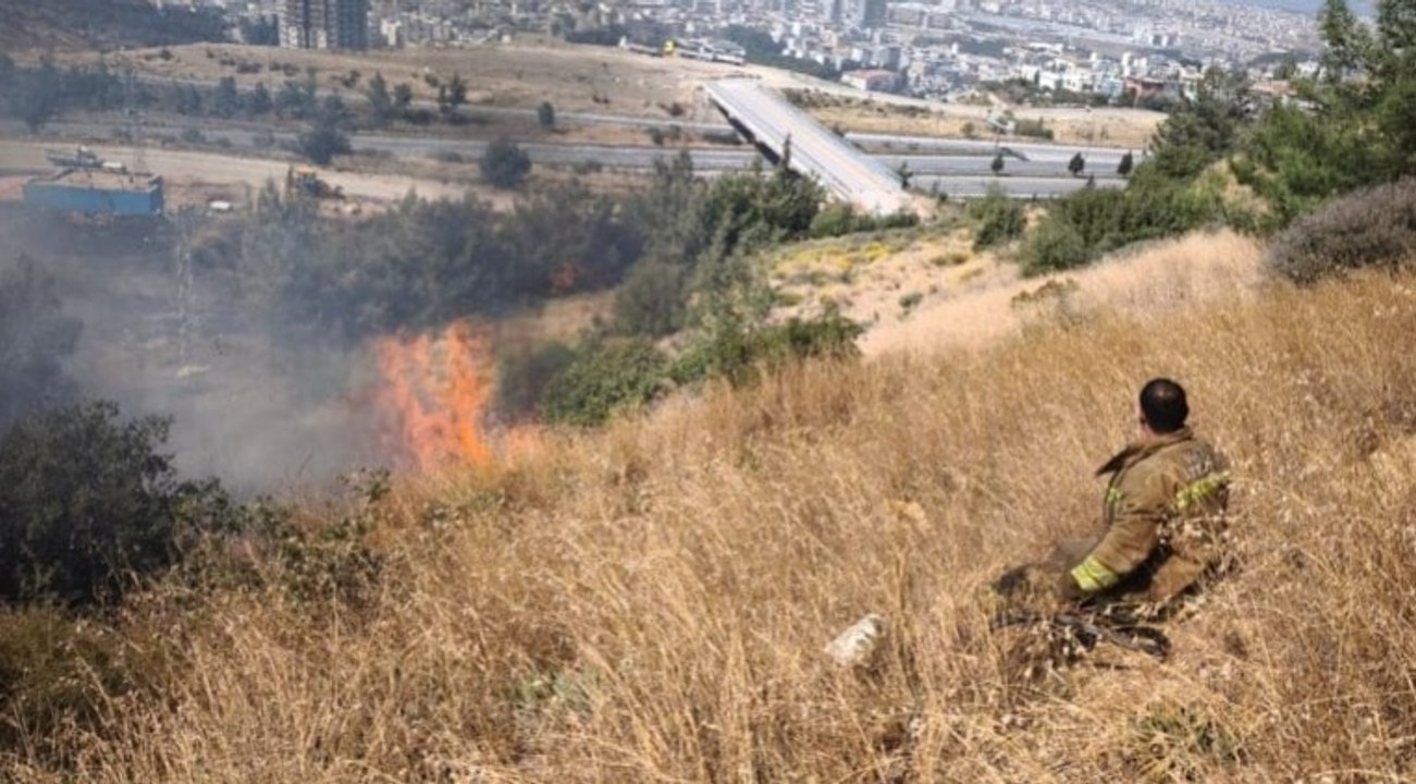 Hatay'da orman yangını: Ekiplerin müdahalesiyle kontrol altına alındı