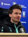 Sheffield Wednesday's Danny Röhl reacts to Owls' Steel City derby defeat to Sheffield United