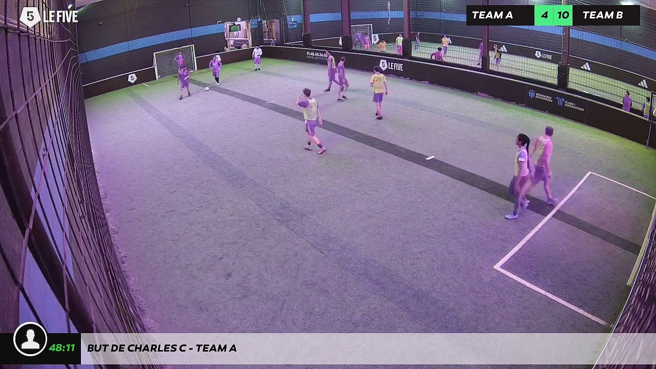 But de Charles C - Team A