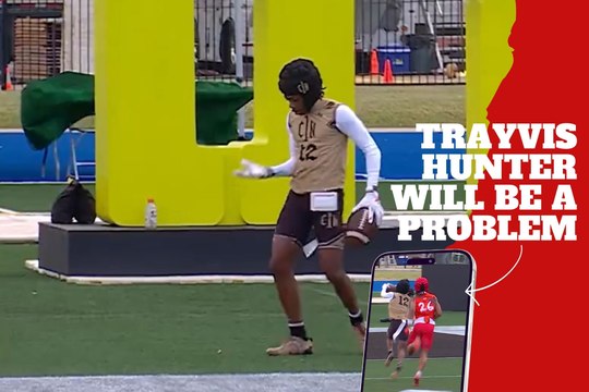 Trayvis Hunter destined to be a great wide receiver just like his brother, Travis Hunter