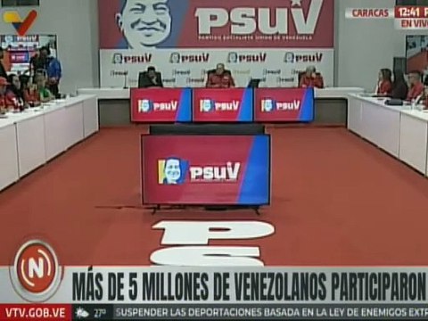 Sec. Gral. del PSUV Cabello: Ellos vieron la expresión del pueblo en la asamblea de postulación