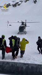 Rescatan en helicóptero a un montañero en Ávila