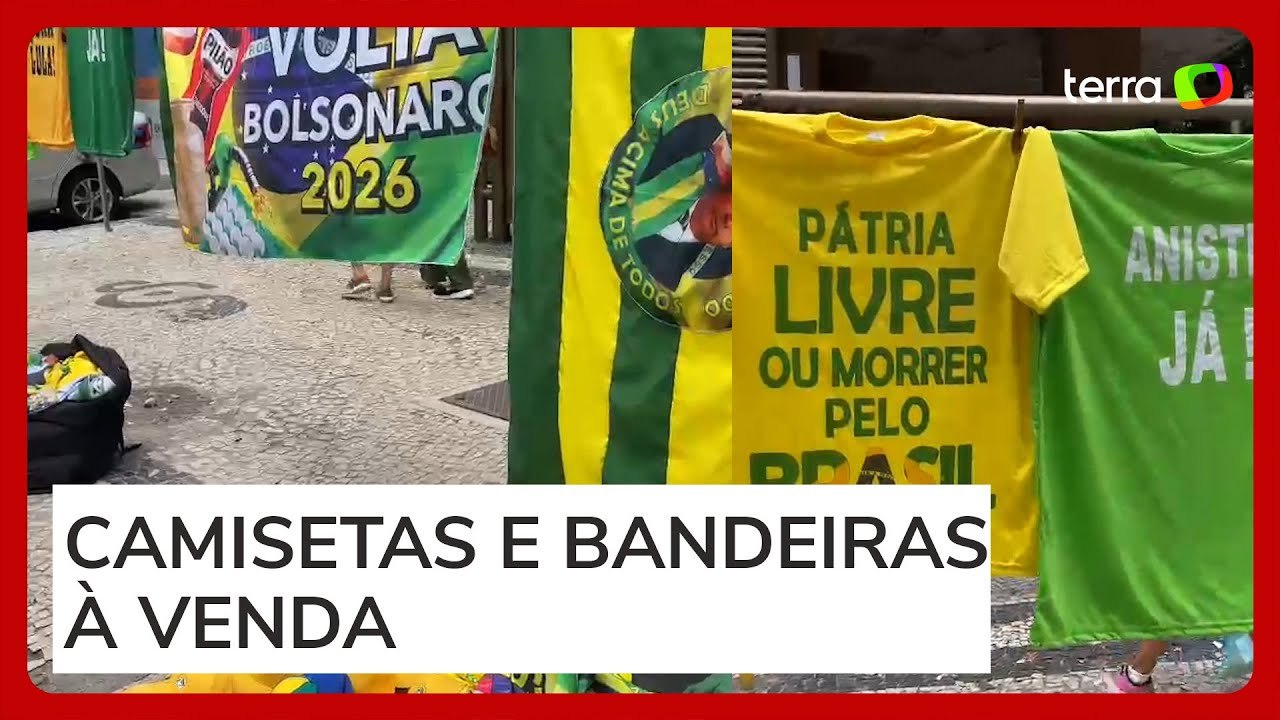 Ambulantes aproveitam ato por anistia de presos do 8/1 para faturar no RJ