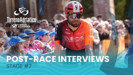 Tirreno Adriatico 2025 | Stage 7: Post-race interviews
