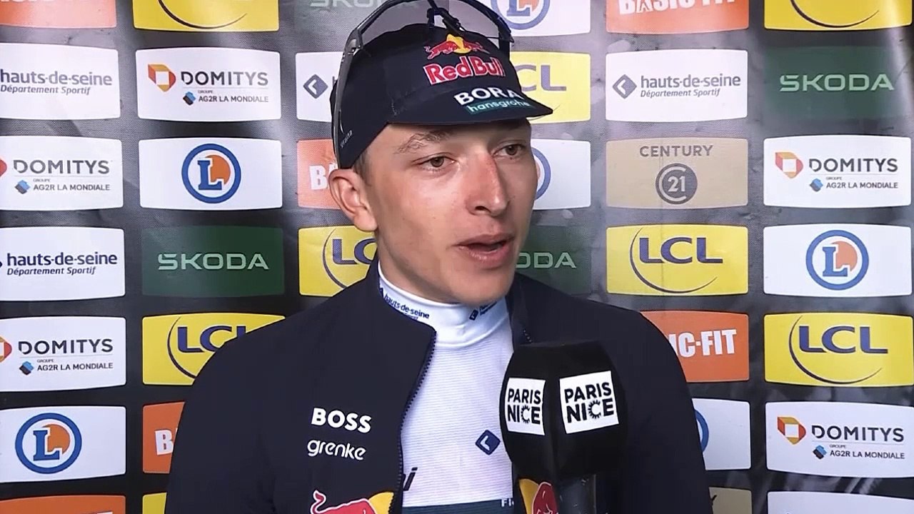 Cycling - Paris-Nice 2025 - Florian Lipowitz : "Finishing with the 2nd place in GC and the white jersey..."