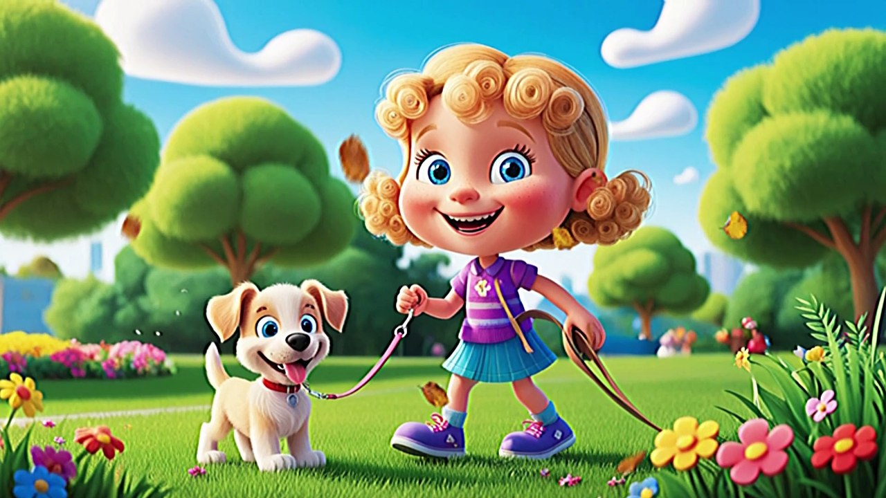 LUCY'S Adorable Little Dog Sings Along!