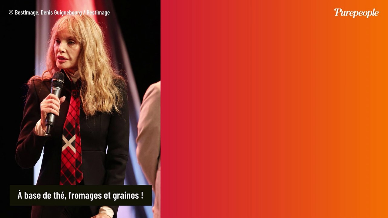 "Je mange rien de ce qui a..." : Arielle Dombasle se prive de nombreux aliments, voici lesquels