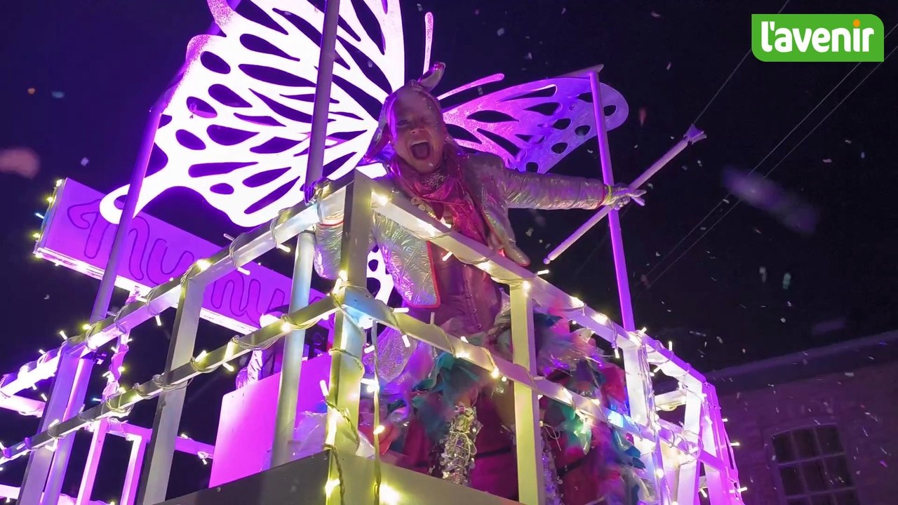 Le carnaval nocturne de Sibret 2025 haut en couleurs devant près de 5000 personnes