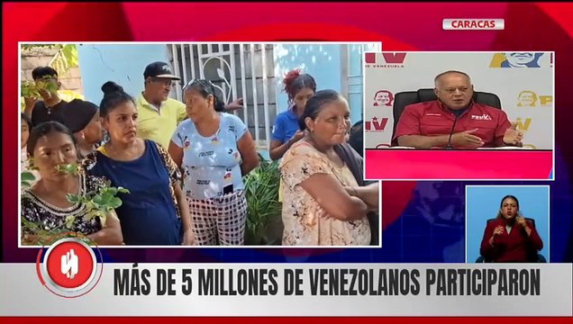 Sec. Gral. del PSUV Cabello: Asambleas de base postularon más de 131 mil candidatos y candidatas