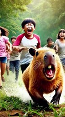 kids Attack Capybara Hero cat Calls Ambulance