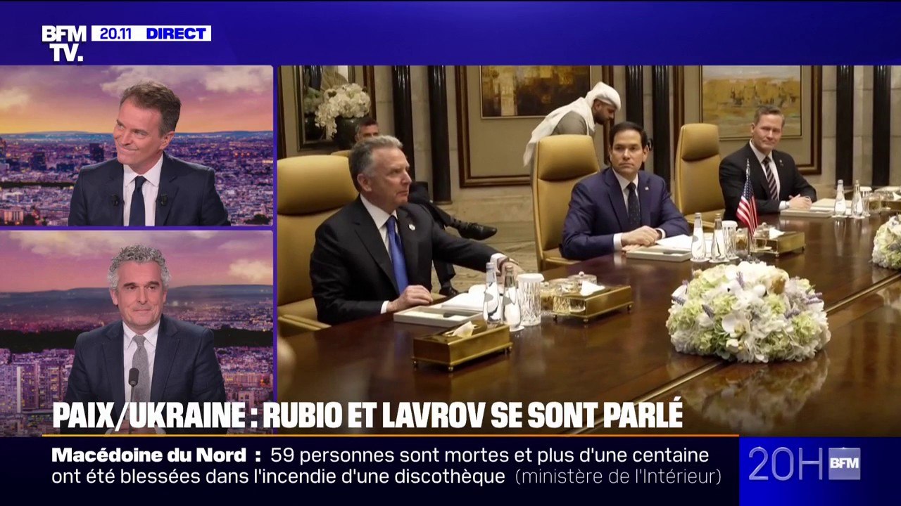 Accord de paix en Ukraine: Sergeï Lavrov et Marco Rubio se sont parlé ce samedi
