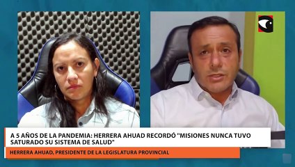 A 5 años de la pandemia: Herrera Ahuad recordó Misiones nunca tuvo saturado su sistema de salud