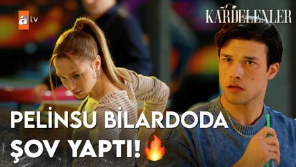 Pelinsu öyle bir bilardo oynadı ki Leo mest oldu! - Kardelenler 7. Bölüm
