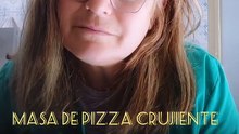 masa de pizza  crujiente 🍕 en canal cocina 😋