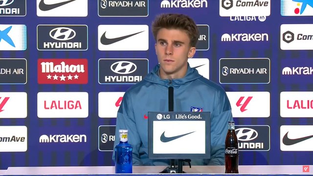 RUEDA de PRENSA de PABLO BARRIOS | ATLÉTICO de MADRID vs FC BARCELONA