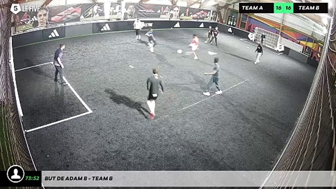 But de Adam B - Team B