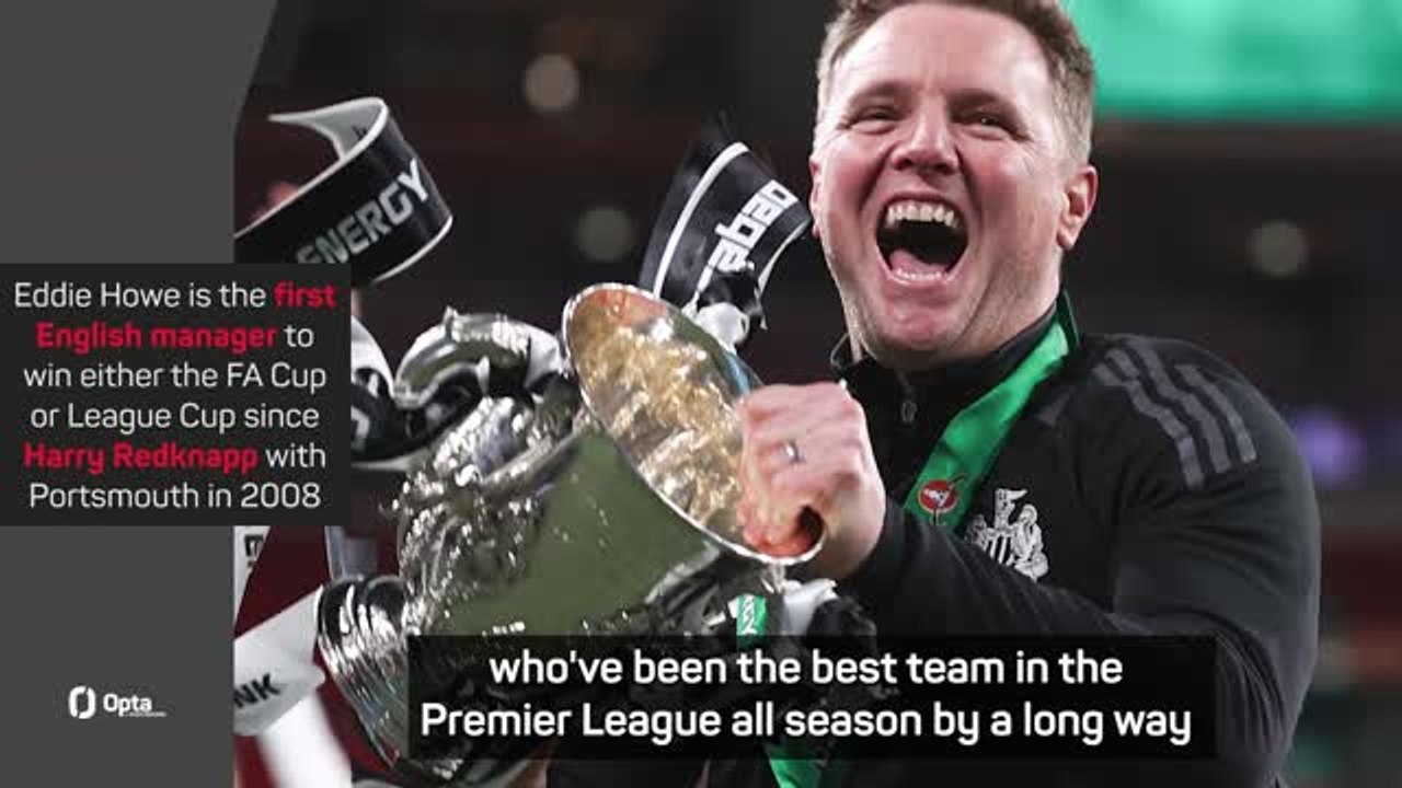 Newcastle ended trophy wait 'in the best possible way' - Howe