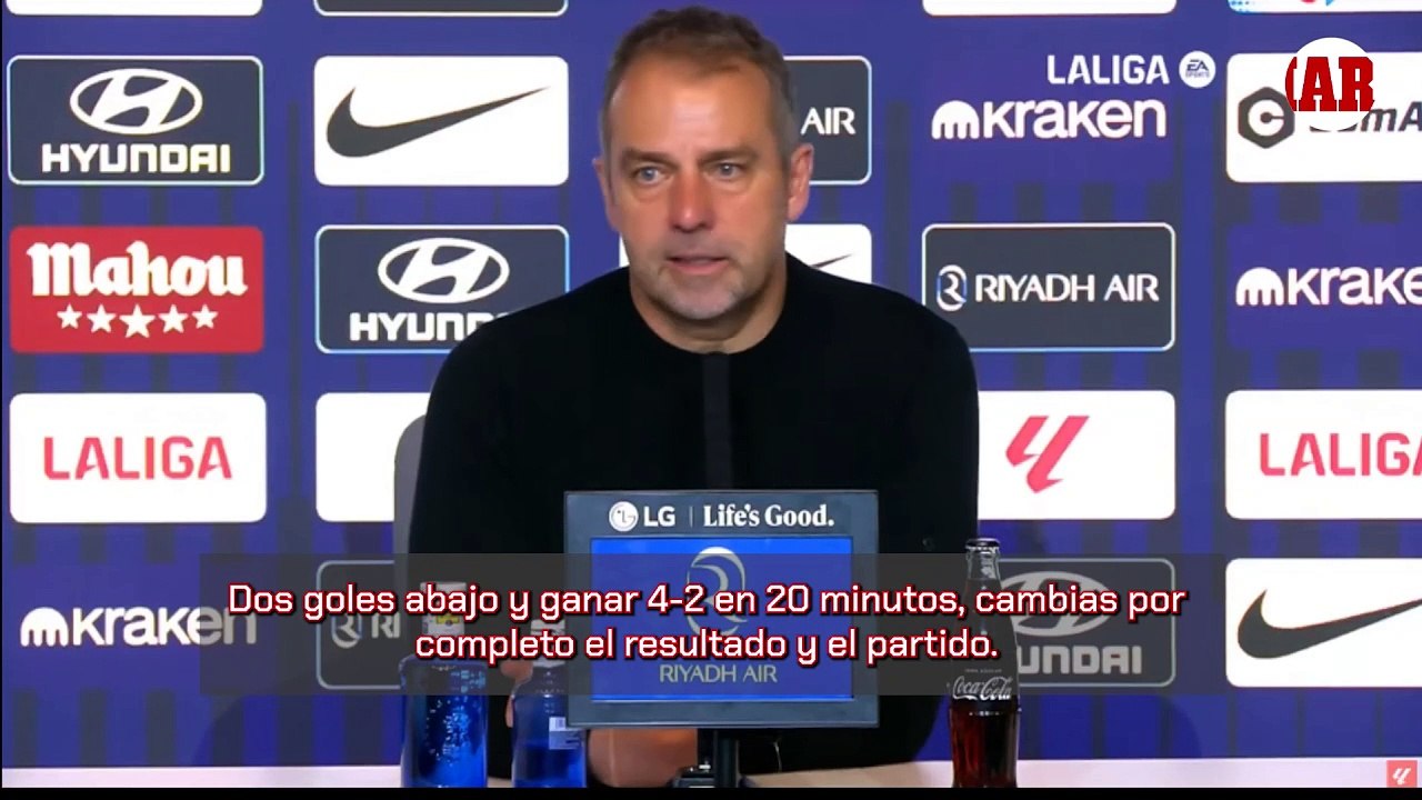 Flick: "Este equipo cree en lo que hace"