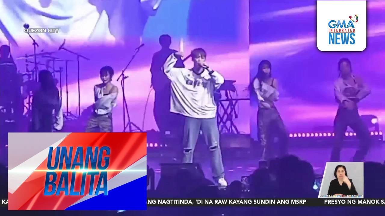 SHINee member Choi Minho, pinakilig ang Filo fans sa kaniyang "MEAN of My First" Manila concert | Unang Balita
