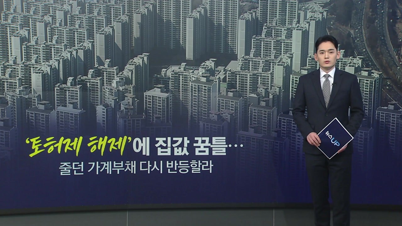 집값 뛰자 '세계 2위' 가계 대출 다시 '들썩'? [앵커리포트] / YTN