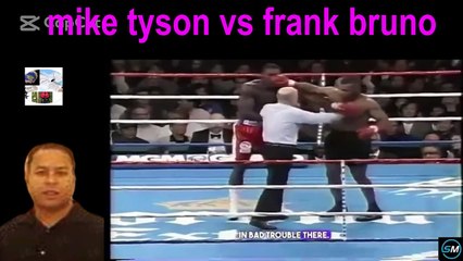 El primer combate entre Mike Tyson y Frank Bruno