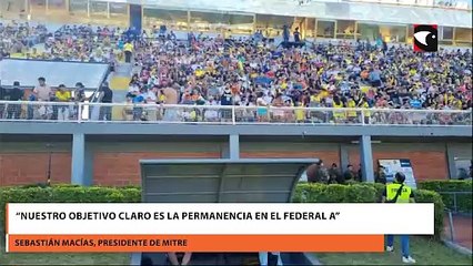 “Nuestro objetivo claro es la permanencia en el federal A”