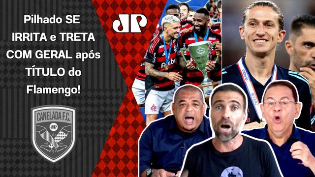 TRETA!!! VOCÊ É MALUCO??? POR%@, o Flamengo foi CAMPEÃO DE NOVO com o Filipe Luís e... OLHA ISSO!