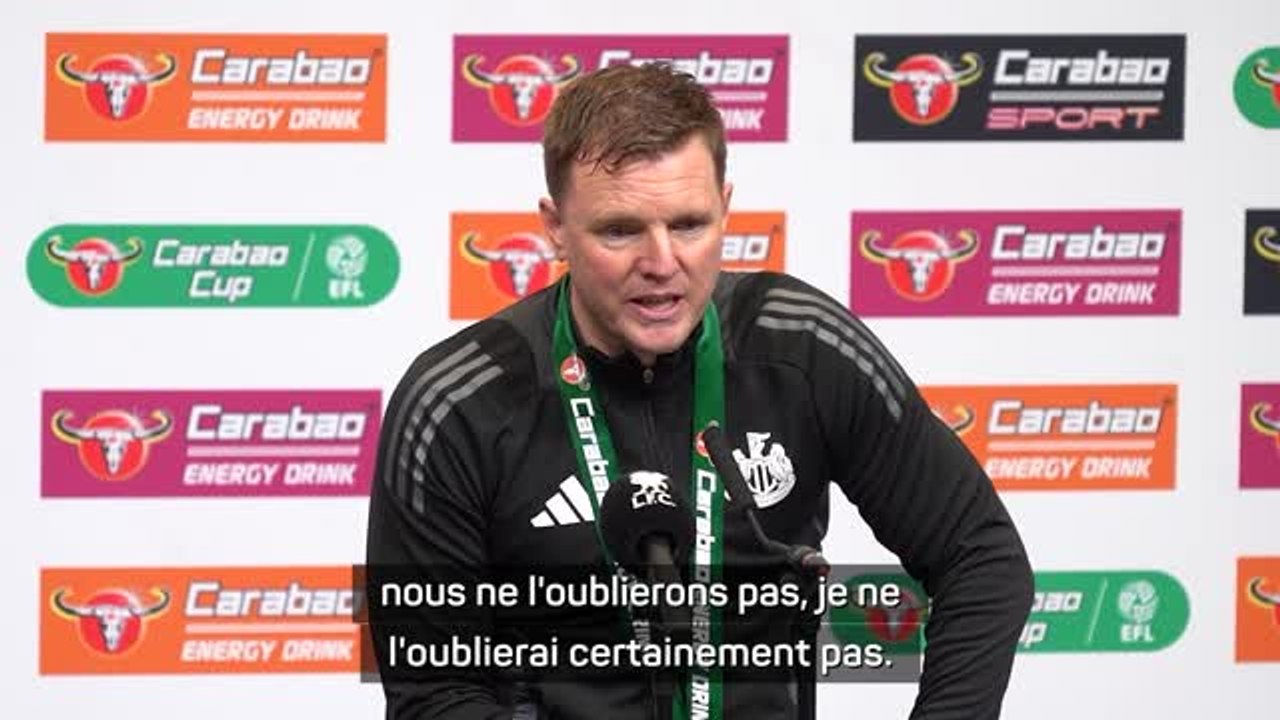 Newcastle - Enfin un trophée pour Howe et les Magpies : “Un jour que personne n’oubliera !”