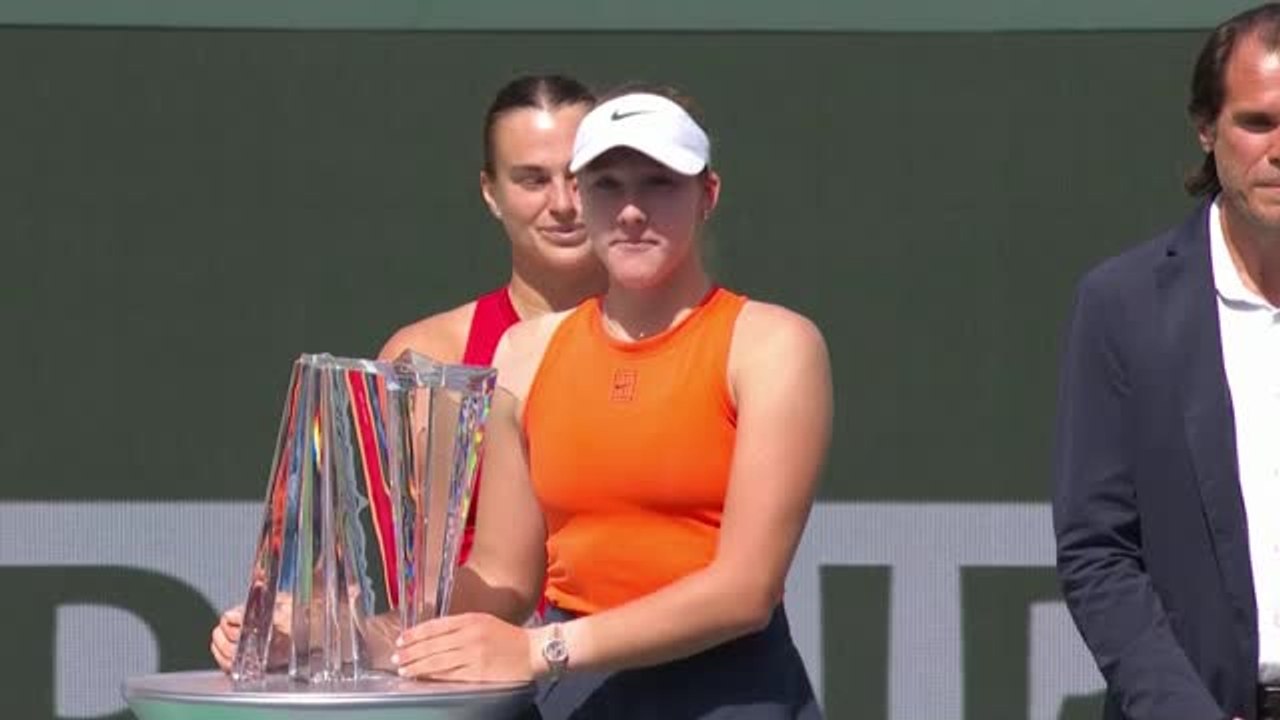 Teenage sensation Andreeva stuns Sabalenka to win Indian Wells