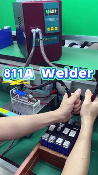 811A LiFePO4 Power Battery Aluminum To Nickel Welding Machine For LiFePO4 battery..