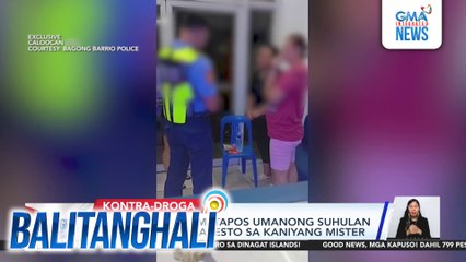 Misis, arestado matapos umanong suhulan ang pulis na umaresto sa kaniyang mister | Balitanghali