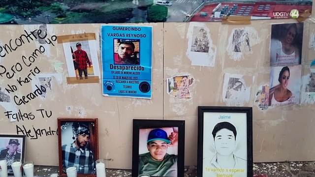 Colectivos de familias buscadoras de Lagos de Morenos se sumaron al luto nacional por Teuchitlán