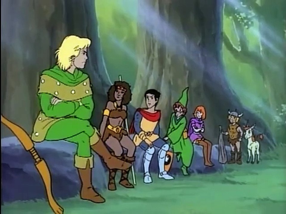 Dungeons & Dragons 05   In Search of the Dungeon Master, Action Adventure Fantasy, animation, ダンジョンズ&ドラゴンズ アニメーション