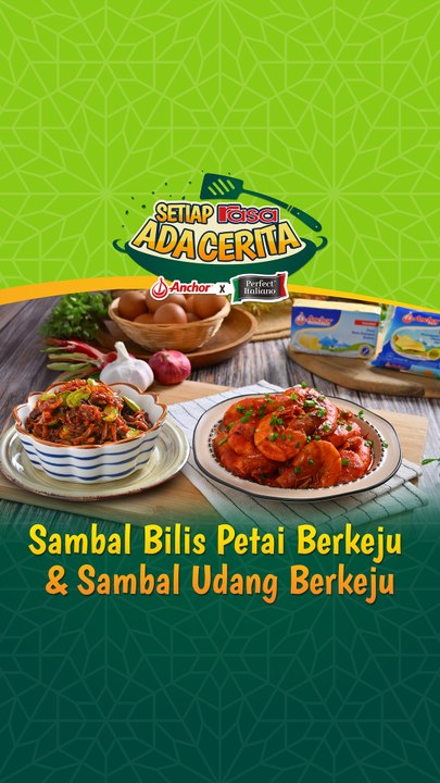 Sambal Bilis Petai Berkeju & Sambal Udang Berkeju | Episode 15