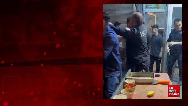 Kilis'te kendilerini uyarmaya gelen polislere saldırdılar
