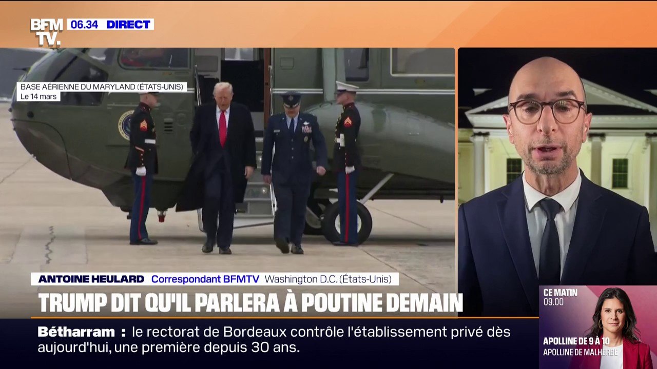 Donald Trump assure qu'il évoquera des "partages" entre l'Ukraine et la Russie lors de sa discussion avec Vladimir Poutine