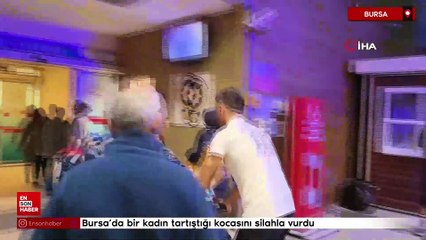 Bursa'da bir kadın tartıştığı kocasını öldürdü