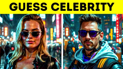 AI Glitched These Celebrities Into the Future - Can You Name Them?