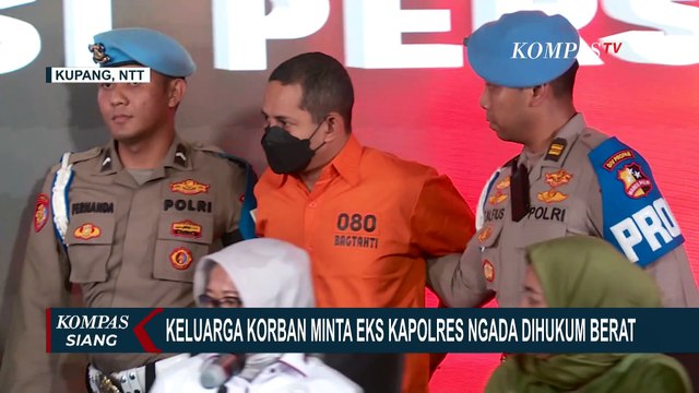 Orangtua Korban Kekerasan Seksual Eks Kapolres Ngada Desak Hukuman Berat