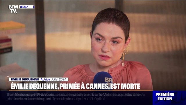 L'actrice belge, Émilie Dequenne, est morte des suites d'un cancer rare à l'âge de 43 ans