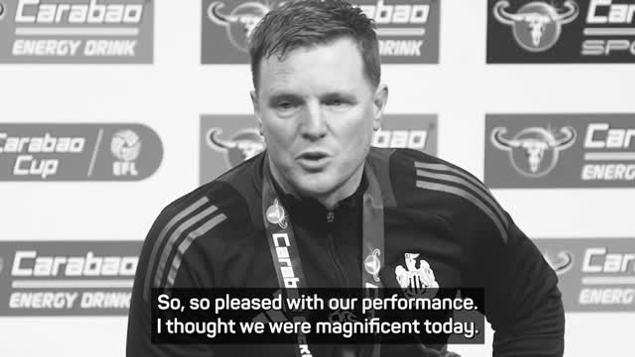 Newcastle beat Liverpool in Carabao Cup final to end trophy drought