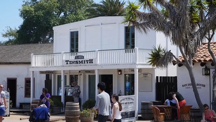 California San Diego Old Town Tinsmith Tourists