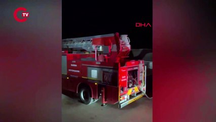 Bursa’da kereste imalathanesinde yangın!