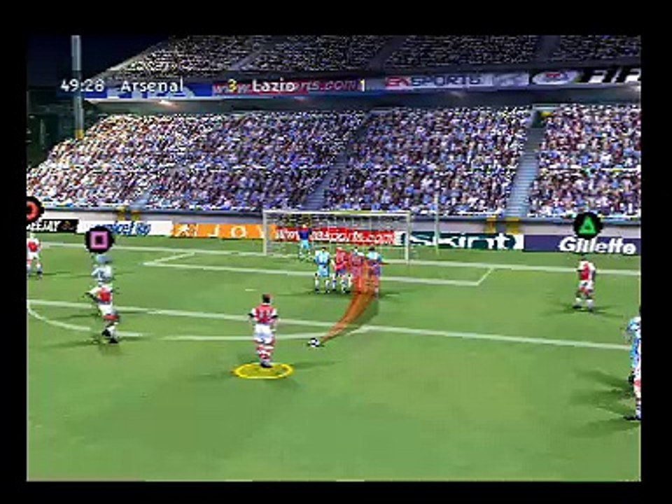 FIFA 2000 online multiplayer - psx